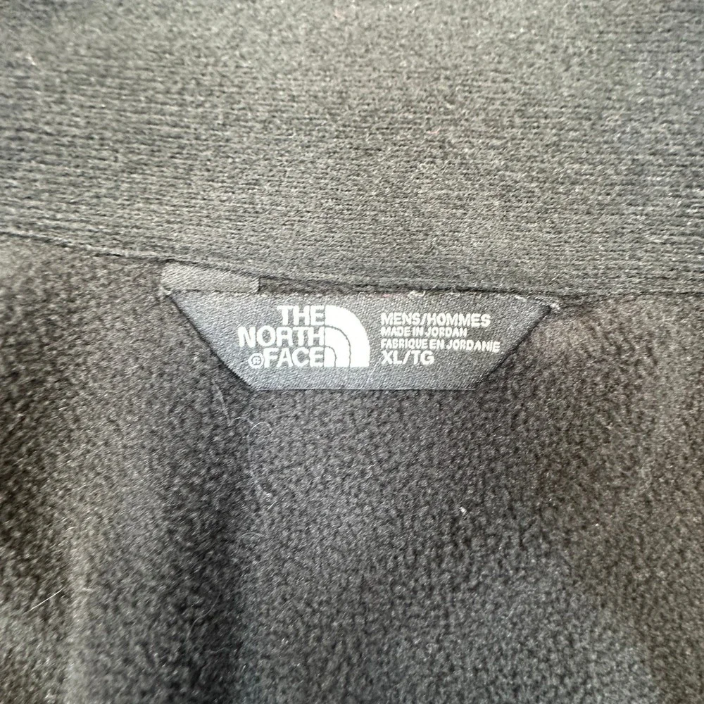 The North Face Canyonlands 1/2 Zip Pullover Men XL Black Fleece Stretch Gorpcore